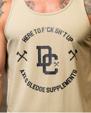 Military Demo Crew Athletic Tank